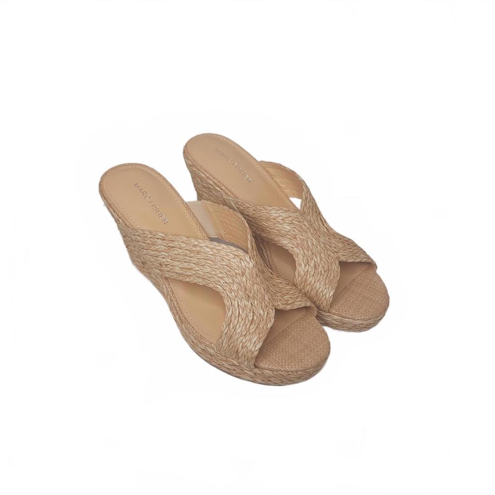 NWOT Marc Fisher Women's Wedge Sandals Size 11M - Picture 2 of 5